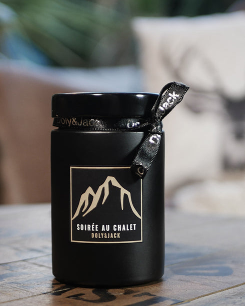 Bougie Soirée au chalet - Black édition